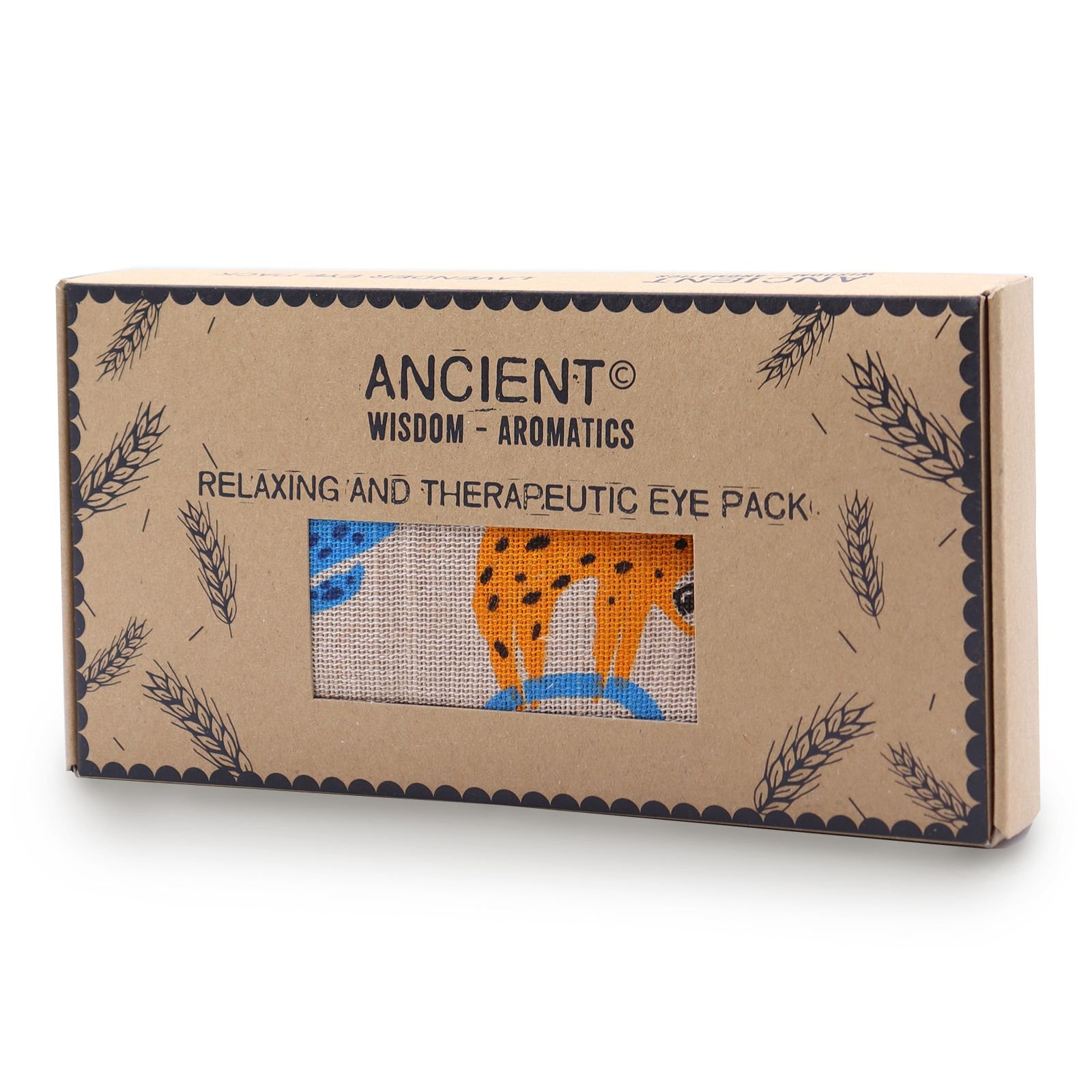 bG9jYWw6Ly9tZWRpYS85Ry80Qy82MFIzMEMxRzZSUzM0QzlHL2ZmOWIwOTZkLmpwZWc.jpg Ancient Wisdom Lazy Sloth Lavender Natural Cotton & Juco Eye Pillow + Gift Box - Image 1