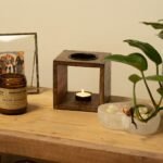 Ancient Wisdom Tree of Life Design Large Square Mango Wood Oil Burner - Image 4