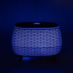 Ancient Wisdom Futuristic Ribbed Aroma Diffuser with Colour Changing Light - Image 7