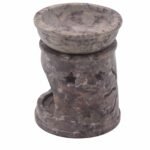 Ancient Wisdom Small Sun & Stars Design Soapstone Oil Burner - Image 4