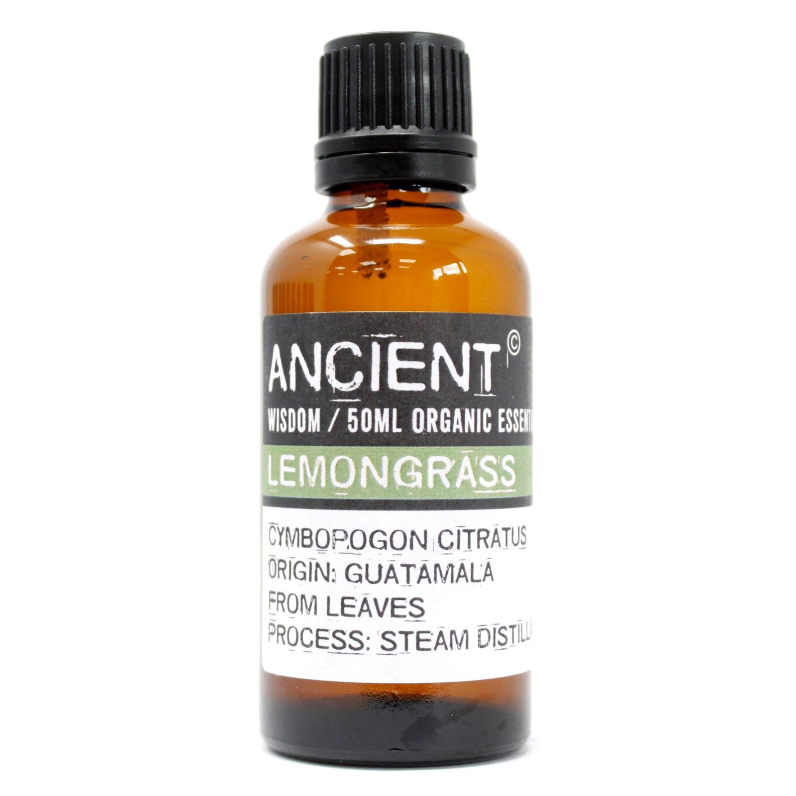 bG9jYWw6Ly9tZWRpYS85SC80Qy82MFIzMEMxRzZDVks0QzlIL2M4NGU2M2I1LmpwZWc.jpg Ancient Wisdom Lemongrass 50ml Organic Essential Oil - Image 1