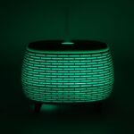 Ancient Wisdom Futuristic Ribbed Aroma Diffuser with Colour Changing Light - Image 8
