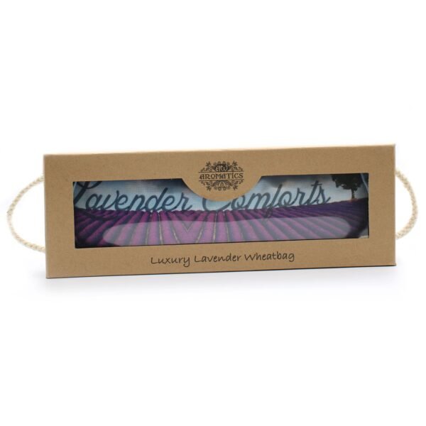 Ancient Wisdom Lavender Comforts Luxury Lavender Wheat Bag + Gift Box