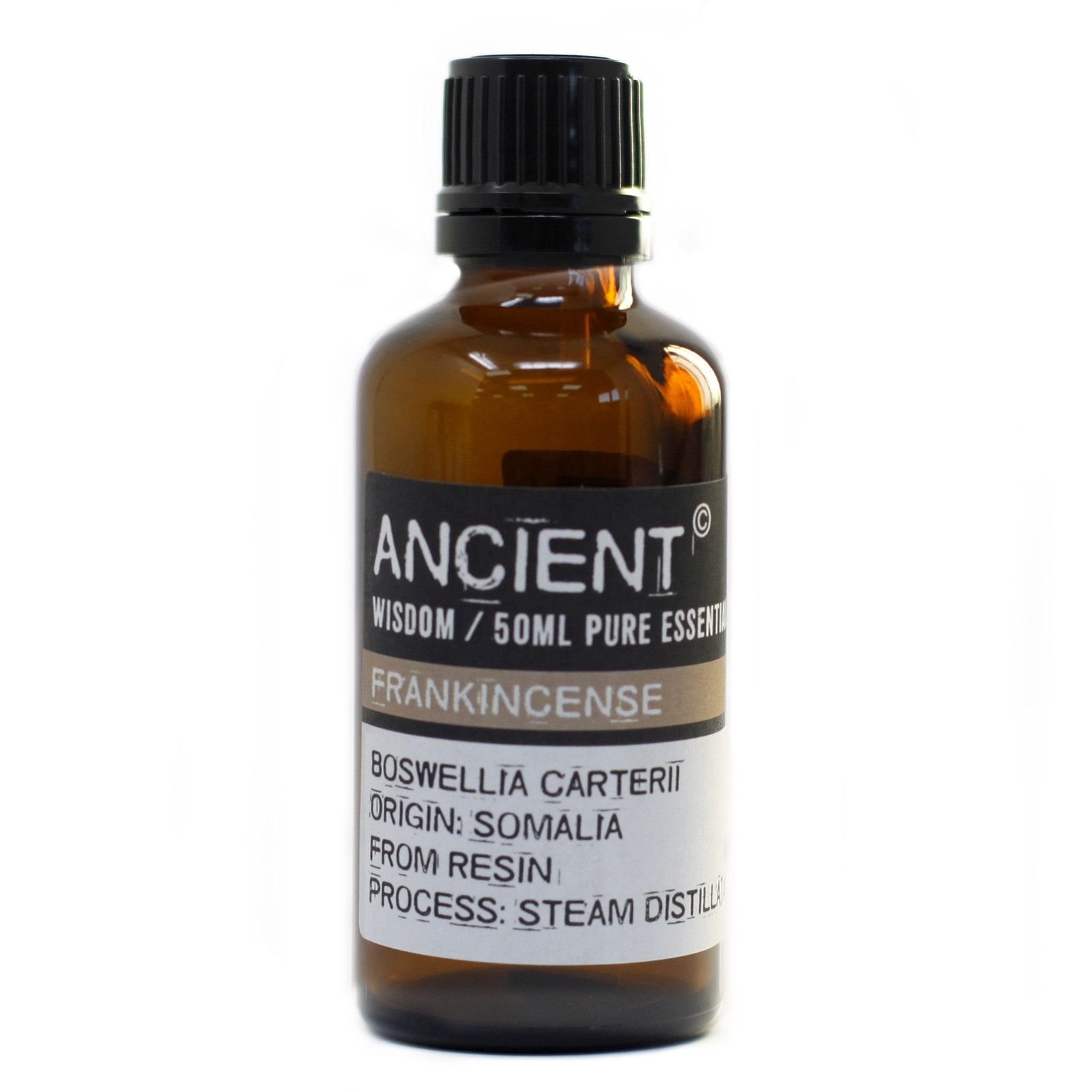 bG9jYWw6Ly9tZWRpYS85Si9KRC82MFIzMEMxRzY4VDNKRDlKL2YxODA0ODkzLmpwZWc.jpg Ancient Wisdom Frankincense 50ml Pure Essential Oil - Image 1