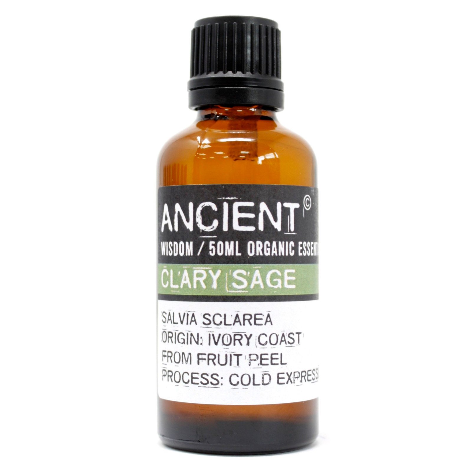 bG9jYWw6Ly9tZWRpYS85Sy80Qy82MFIzMEMxRzZDVks0QzlLL2U2MWRhZmQ2LmpwZWc.jpg Ancient Wisdom Clary Sage 50ml Organic Essential Oil - Image 1
