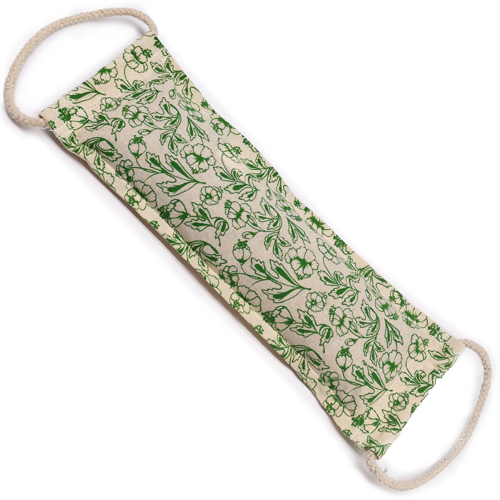 bG9jYWw6Ly9tZWRpYS85Sy84RC82MFIzMEMxRzZDVks4RDlLLzczOTIzYWE3LmpwZWc.jpg Ancient Wisdom Natural Cotton Green Wheat Bag - Image 1