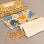 Ancient Wisdom Lazy Sloth Lavender Natural Cotton & Juco Eye Pillow + Gift Box - Image 5