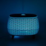 Ancient Wisdom Futuristic Ribbed Aroma Diffuser with Colour Changing Light - Image 11