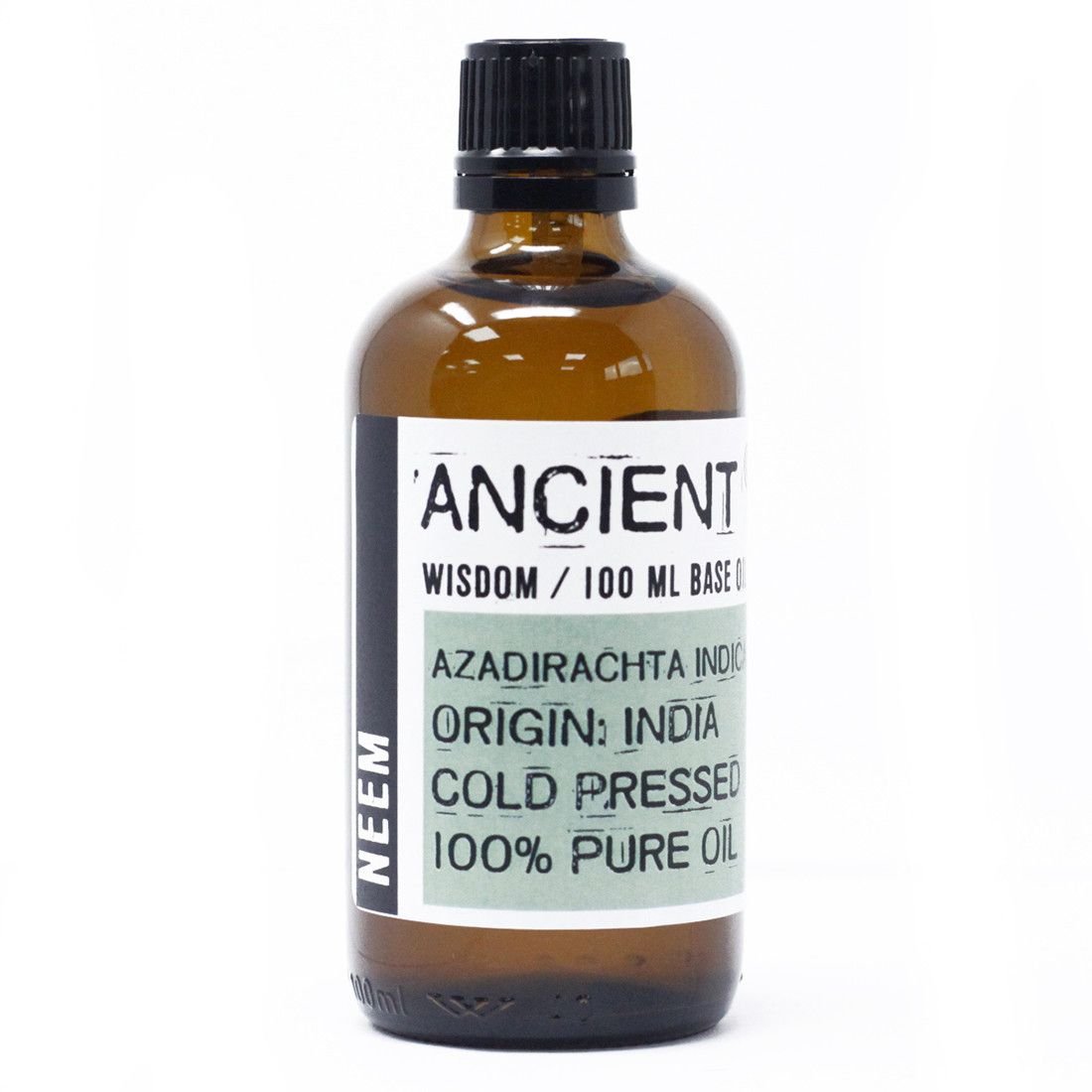 bG9jYWw6Ly9tZWRpYS85TS8yRC82MFIzMEMxRzZDVDMyRDlNLzcwY2JjMmRmLmpwZWc.jpg Ancient Wisdom Neem 100ml Base Oil - Image 1