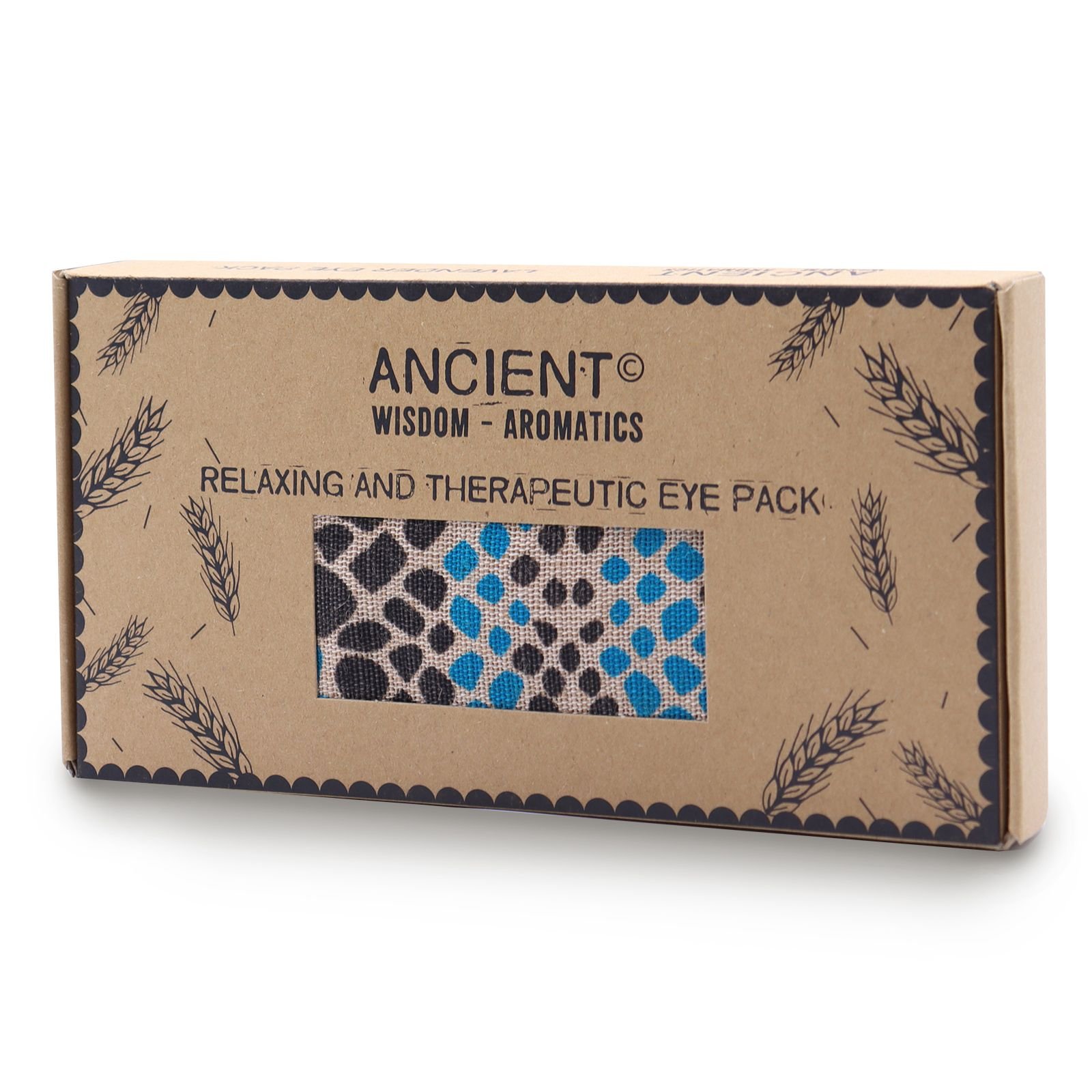bG9jYWw6Ly9tZWRpYS85TS8yRS82MFIzMEMxRzZSUzMyRTlNLzdhNjkxYzYwLmpwZWc.jpg Ancient Wisdom Blue Viper Lavender Natural Cotton & Juco Eye Pillow + Gift Box - Image 1