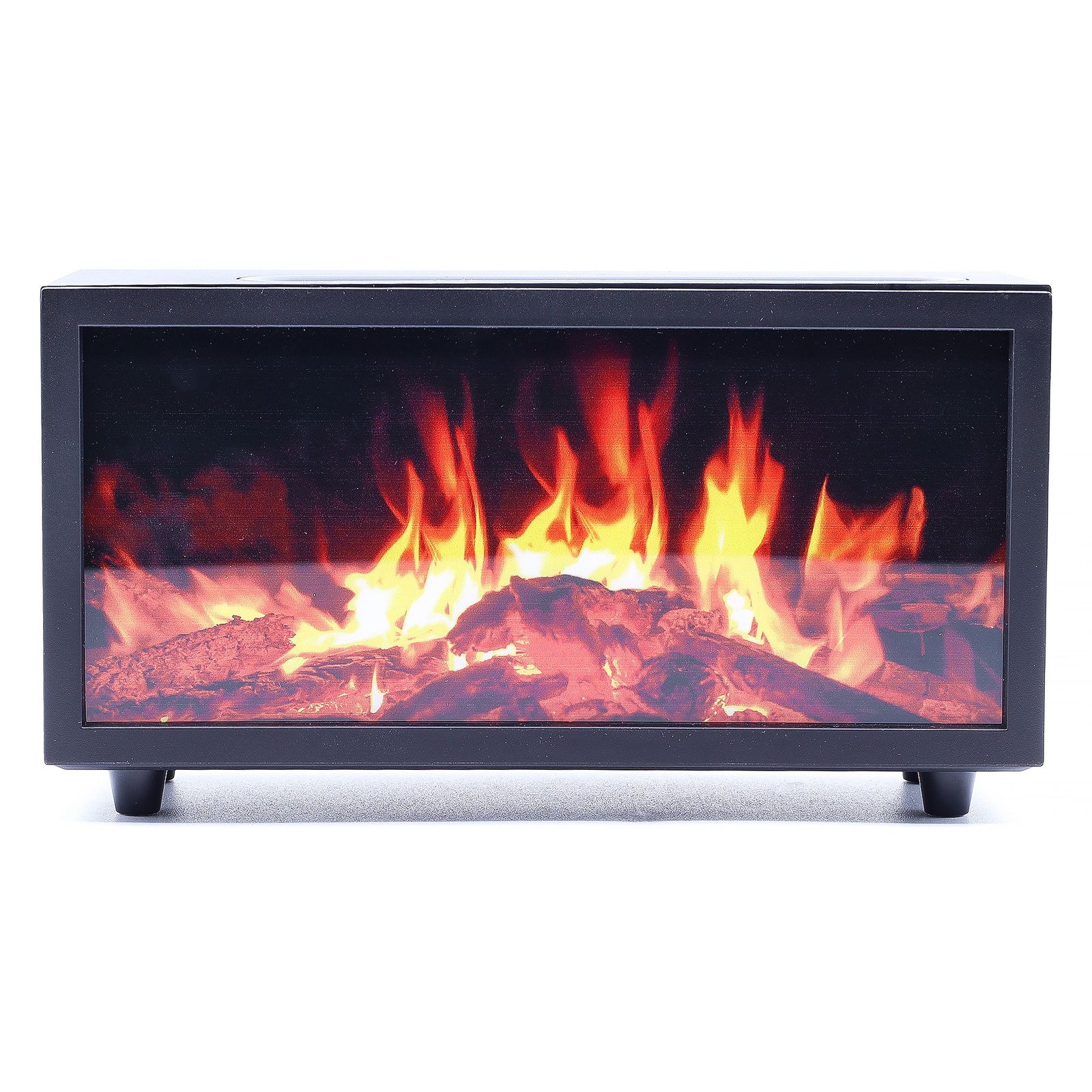 bG9jYWw6Ly9tZWRpYS85TS9KRC82MFIzMEMxSjY0UjNKRDlNLzRiNjYwN2I2LmpwZw.jpg Ancient Wisdom Flame Effect USB Aroma Diffuser Colour Changing with Birdsound - Black - Image 1