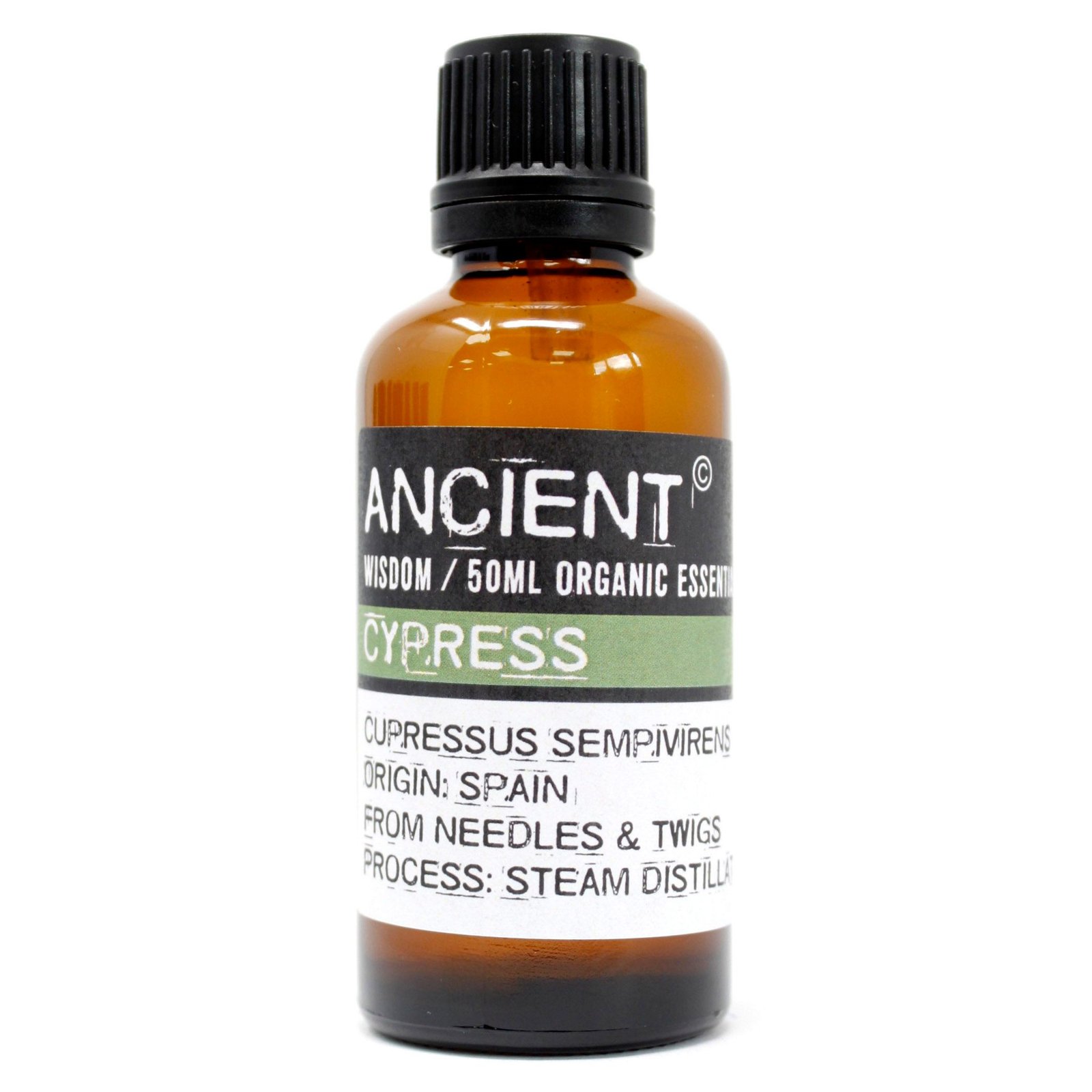 bG9jYWw6Ly9tZWRpYS85Ti80Qy82MFIzMEMxRzZDVks0QzlOLzc3ZTNiYWJlLmpwZWc.jpg Ancient Wisdom Cypress 50ml Organic Essential Oil - Image 1