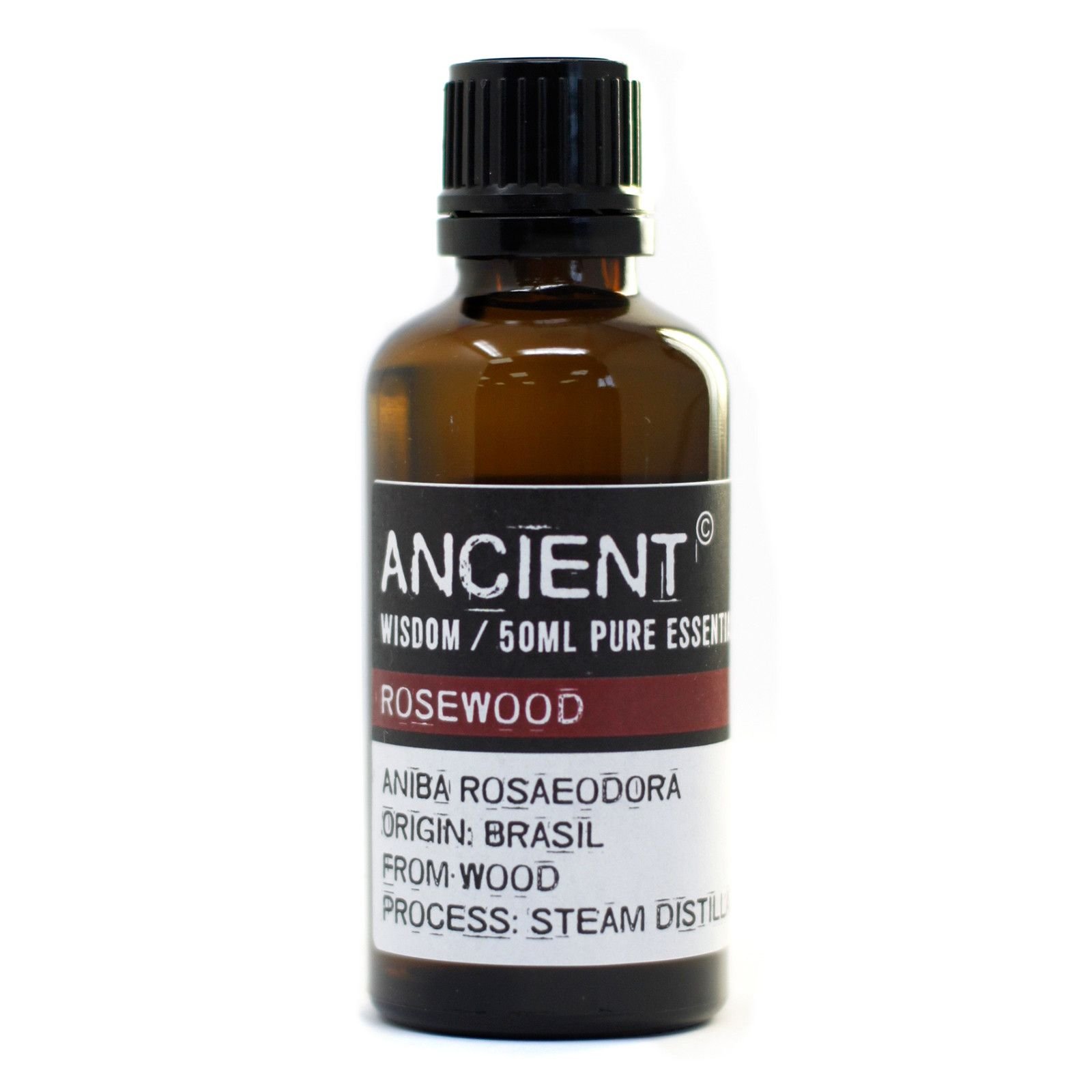 bG9jYWw6Ly9tZWRpYS85Ti8wRS82MFIzMEMxRzY4VEswRTlOLzhhMGVhYTRlLmpwZWc.jpg Ancient Wisdom Rosewood 50ml Pure Essential Oil - Image 1