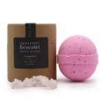 Ancient Wisdom Rose Quartz Gem Bracelet Bath Bomb - Image 2