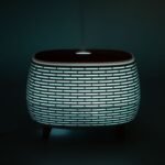 Ancient Wisdom Futuristic Ribbed Aroma Diffuser with Colour Changing Light - Image 13