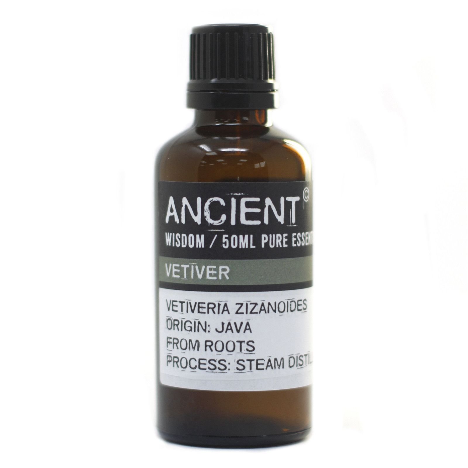 bG9jYWw6Ly9tZWRpYS85UC8wRS82MFIzMEMxRzY4VEswRTlQL2JhMWUwNDg5LmpwZWc.jpg Ancient Wisdom Vetiver 50ml Pure Essential Oil - Image 1