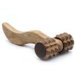 Ancient Wisdom Redwood Ribbed Hand Roller Massage Tool - Image 3