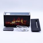 Ancient Wisdom Flame Effect USB Aroma Diffuser Colour Changing with Birdsound - Black - Image 2