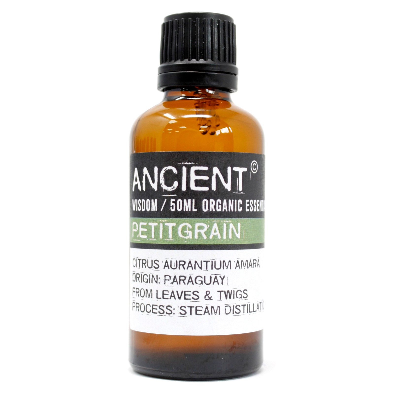bG9jYWw6Ly9tZWRpYS85US80Qy82MFIzMEMxRzZDVks0QzlRL2Q1NWJlNzhjLmpwZWc.jpg Ancient Wisdom Petitgrain 50ml Organic Essential Oil - Image 1