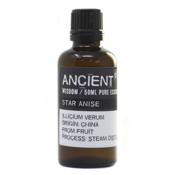 Ancient Wisdom Aniseed China Star (Star Anise) 50ml Pure Essential Oil