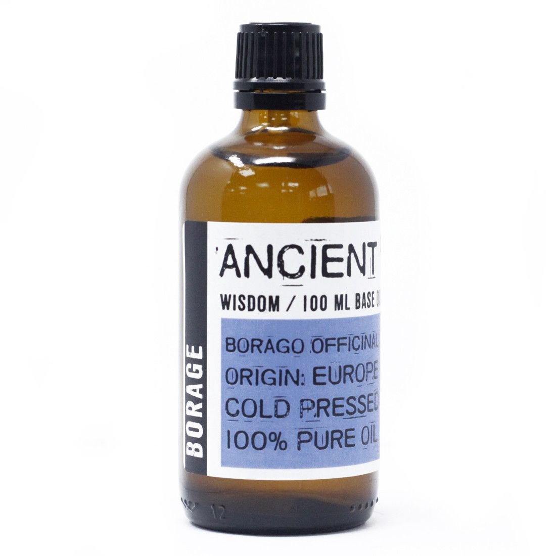 bG9jYWw6Ly9tZWRpYS85Ui8yRS82MFIzMEMxRzY4UjMyRTlSL2VkMWZhNDViLmpwZWc.jpg Ancient Wisdom Borage 100ml Base Oil - Image 1