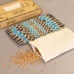 Ancient Wisdom Blue Viper Lavender Natural Cotton & Juco Eye Pillow + Gift Box - Image 5