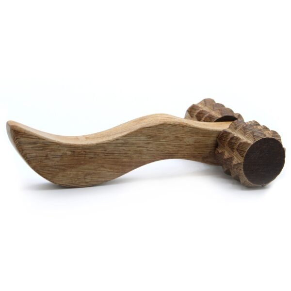 Ancient Wisdom Redwood Ribbed Hand Roller Massage Tool