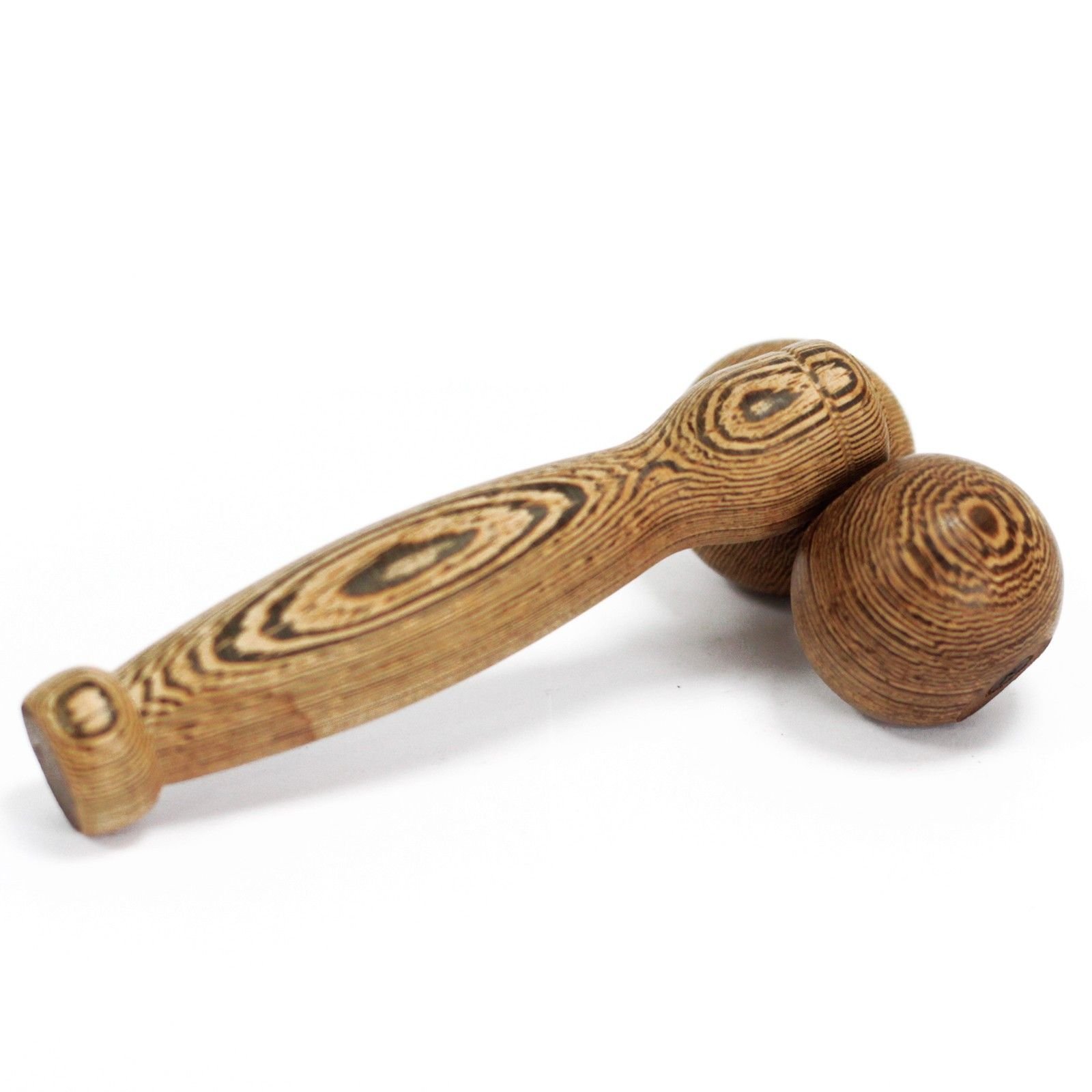 bG9jYWw6Ly9tZWRpYS85Uy9KRC82MFIzMEMxRzZNUjNKRDlTLzdiNjc0MTRlLmpwZWc.jpg Ancient Wisdom Redwood Hand Ball Roller Massage Tool - Image 1