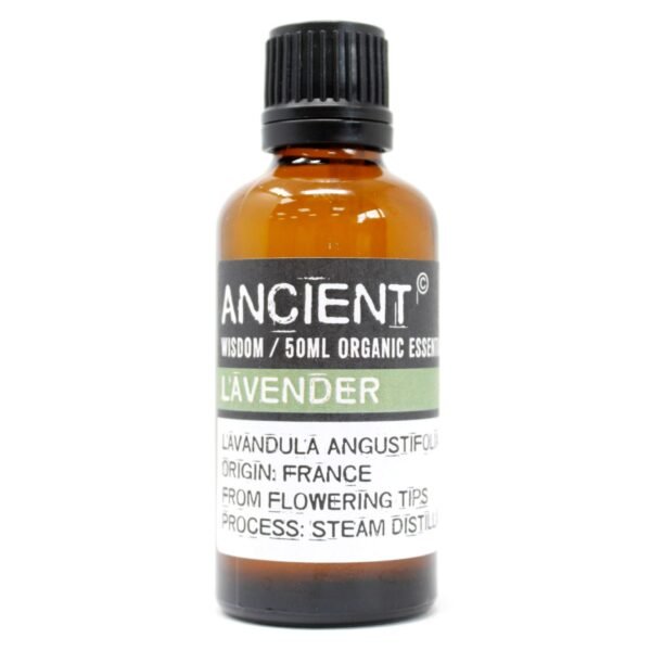 Ancient Wisdom Lavender 50ml Organic Essential Oil