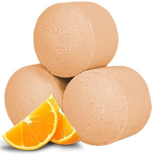 Ancient Wisdom 1.3Kg Box of Chill Pills Fresh Oranges Mini Bath Bombs