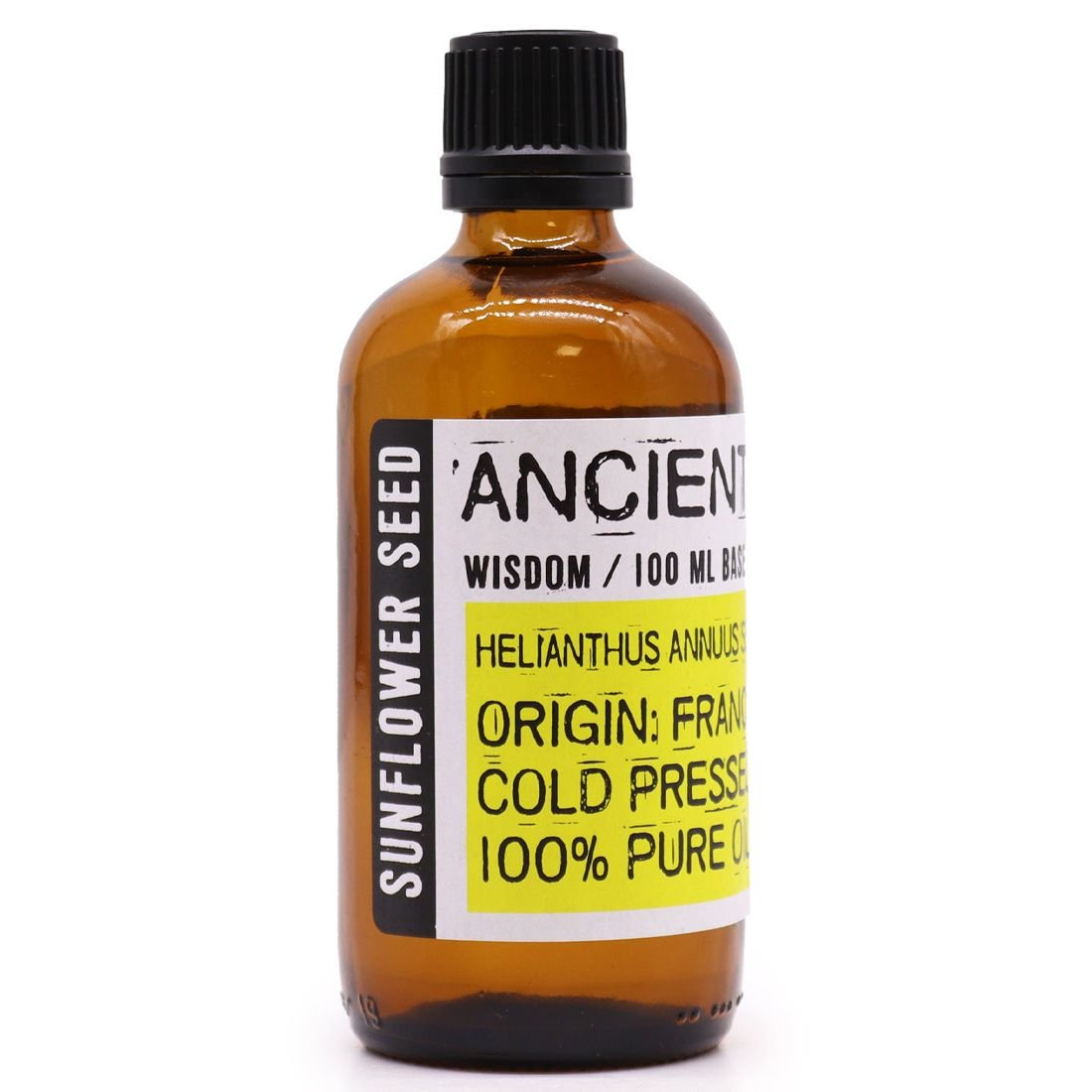 bG9jYWw6Ly9tZWRpYS8xSC82RC82MFIzMEMxRzZXUjM2RDFILzdlMDEwMGE1LmpwZWc.jpg Ancient Wisdom Sunflower Seed 100ml Base Organic Oil - Image 1