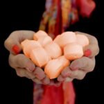 Ancient Wisdom 1.3Kg Box of Chill Pills Fresh Oranges Mini Bath Bombs - Image 3