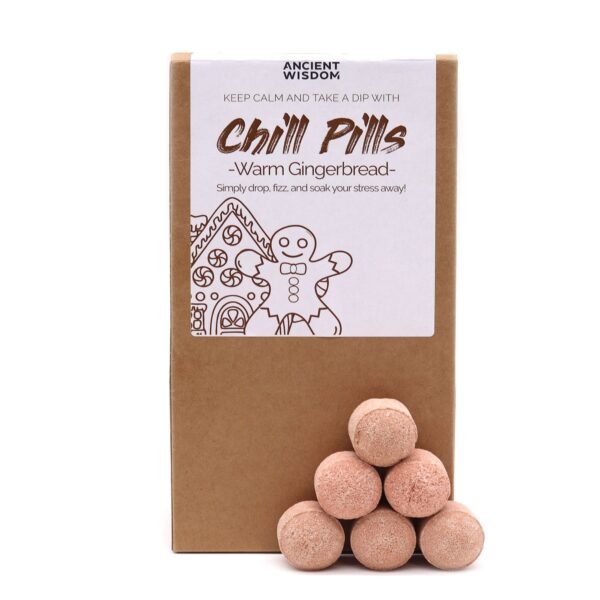 Ancient Wisdom Chill Pills Warm Gingerbread Gift Pack 350g