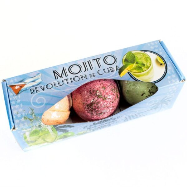 Ancient Wisdom Set of Three Mojito Bath Bombs