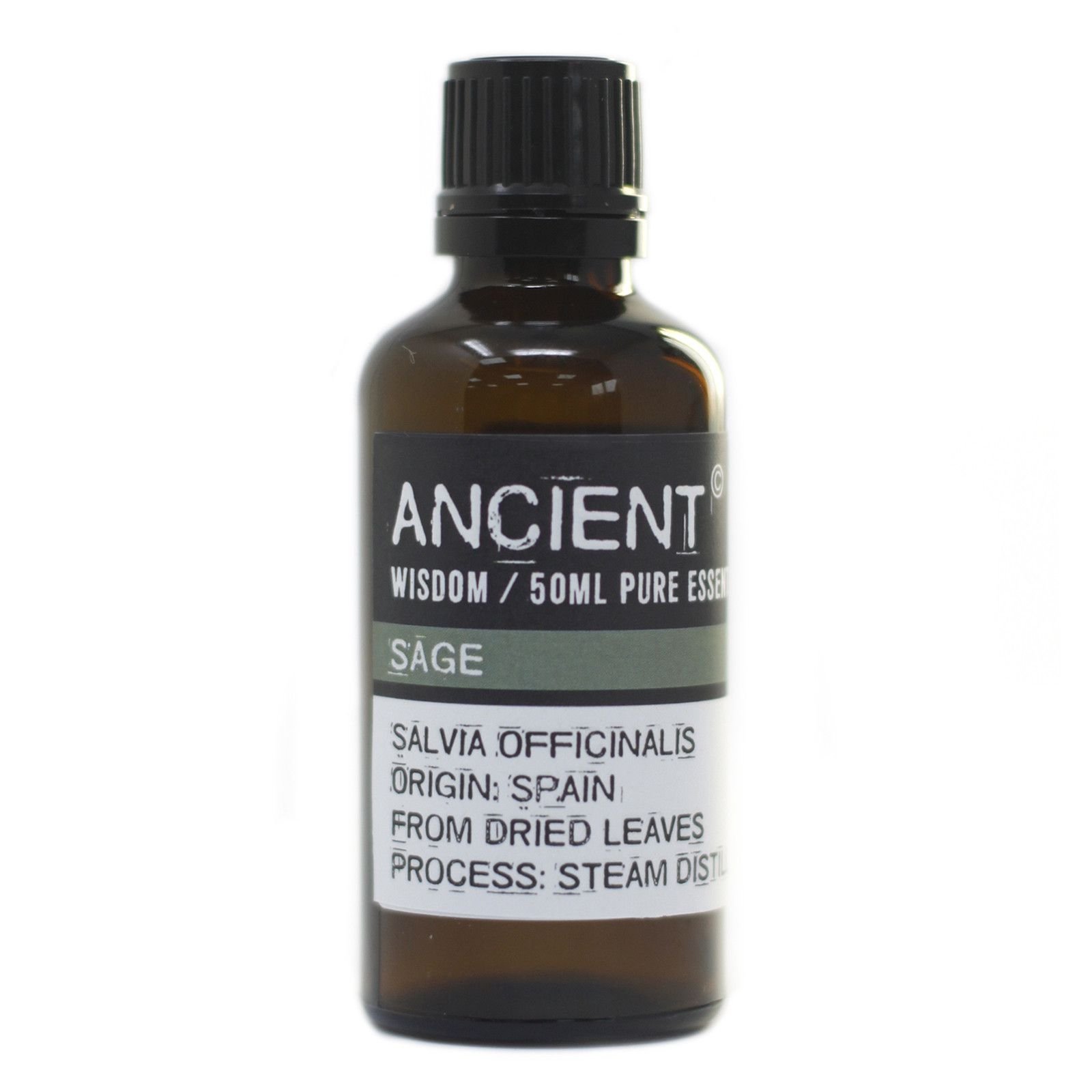 bG9jYWw6Ly9tZWRpYS8xSi8wQy82MFIzMEMxRzY4VEswQzFKL2VkY2ZkOGU1LmpwZWc.jpg Ancient Wisdom Sage 50ml Pure Essential Oil - Image 1