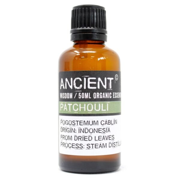 Ancient Wisdom Patchouli 50ml Organic Essential Oil