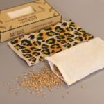 Ancient Wisdom Night Leopard Lavender Natural Cotton & Juco Eye Pillow + Gift Box - Image 5
