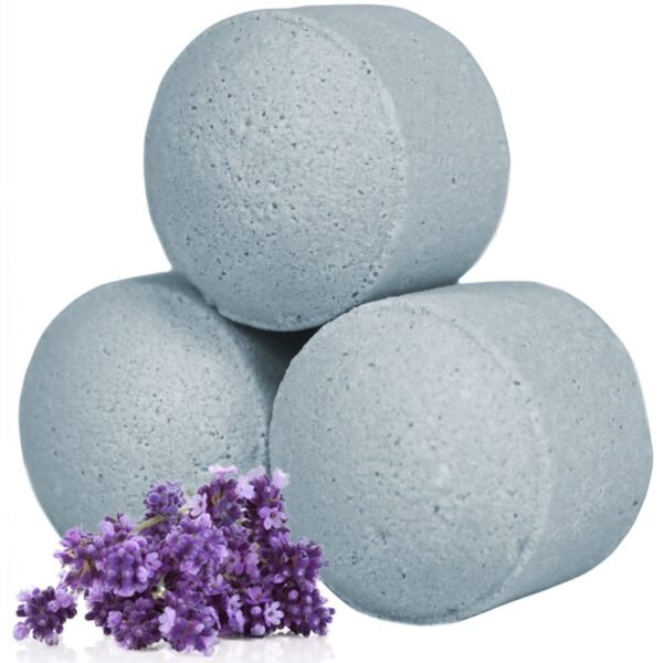 Ancient Wisdom 1.3Kg Box of Chill Pills Lavender Mini Bath Bombs