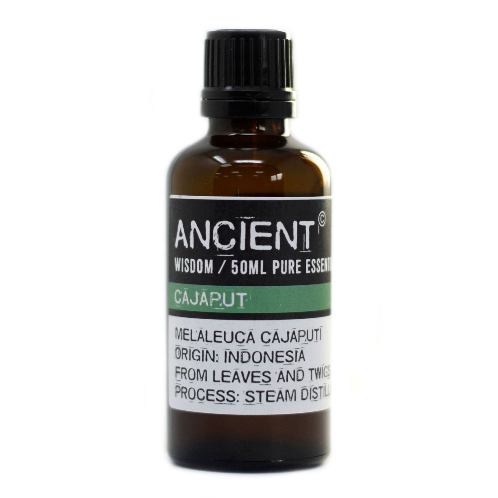 bG9jYWw6Ly9tZWRpYS8xTS8wQy82MFIzMEMxRzY4VEswQzFNL2FkMTFmNzZlLmpwZWc.jpg Ancient Wisdom Cajaput 50ml Pure Essential Oil - Image 1