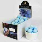 Ancient Wisdom 1.3Kg Box of Chill Pills Lavender Mini Bath Bombs - Image 3