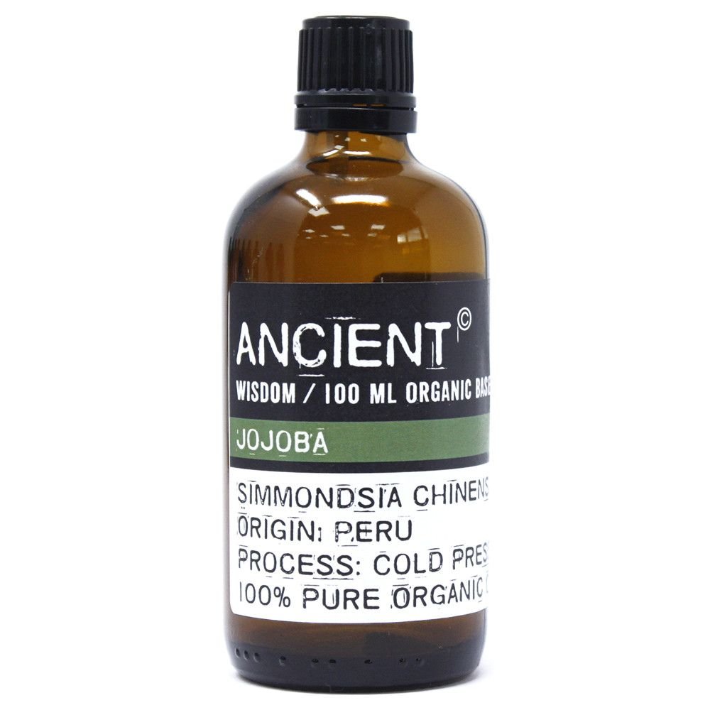bG9jYWw6Ly9tZWRpYS8xTi9DQy82MFIzMEMxRzZDVjNDQzFOLzgzOWQ2YTNiLmpwZWc.jpg Ancient Wisdom Jojoba 100ml Organic Base Oil - Image 1