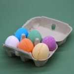 Ancient Wisdom 6 Blueberry Bath Eggs in Tray - Image 2