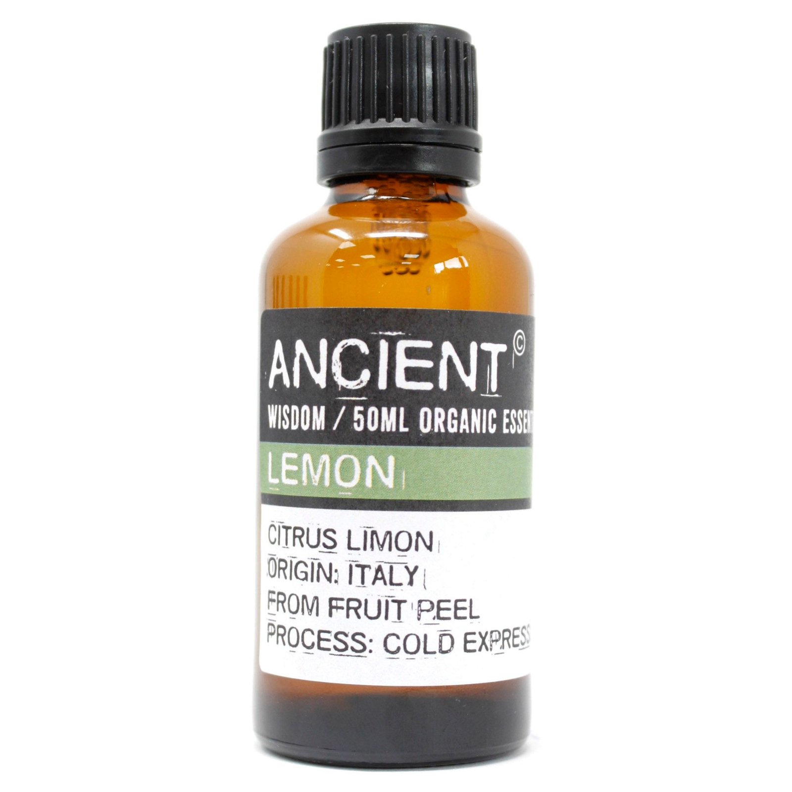 bG9jYWw6Ly9tZWRpYS8xUC80Qy82MFIzMEMxRzZDVks0QzFQL2VkM2NmZDI5LmpwZWc.jpg Ancient Wisdom Lemon 50ml Organic Essential Oil - Image 1