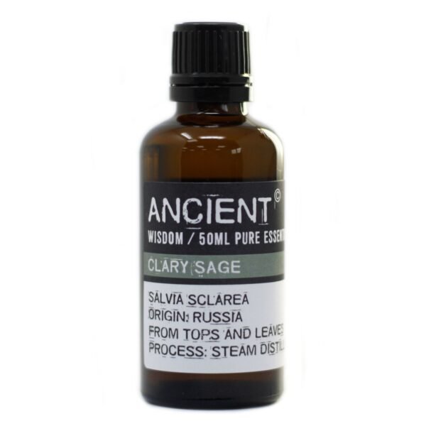 Ancient Wisdom Clary Sage 50ml Pure Essential Oil
