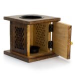 Ancient Wisdom Tree of Life Design Large Mango Wood Box Burner - Image 3
