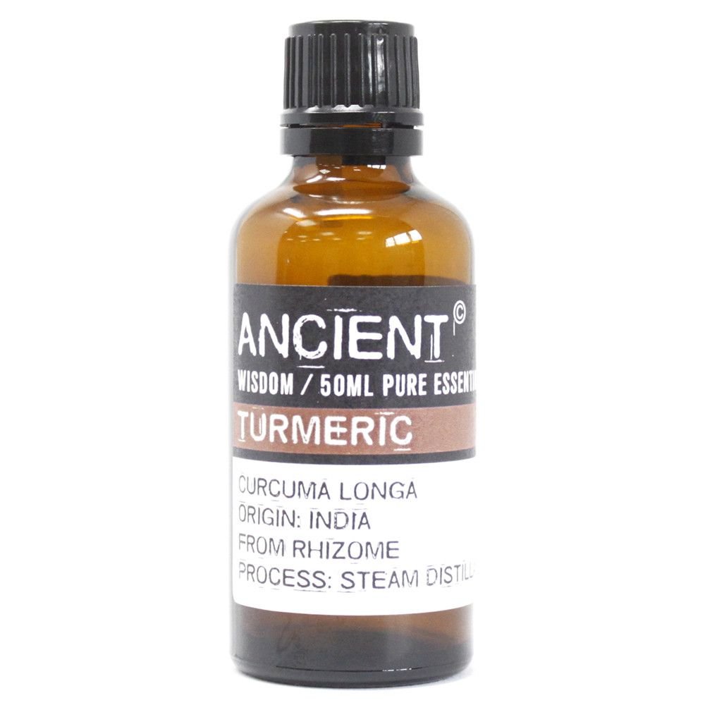 bG9jYWw6Ly9tZWRpYS8xUC9BRC82MFIzMEMxRzZNVjNBRDFQLzgzODVhZWQ4LmpwZWc.jpg Ancient Wisdom Turmeric 50ml Pure Essential Oil - Image 1