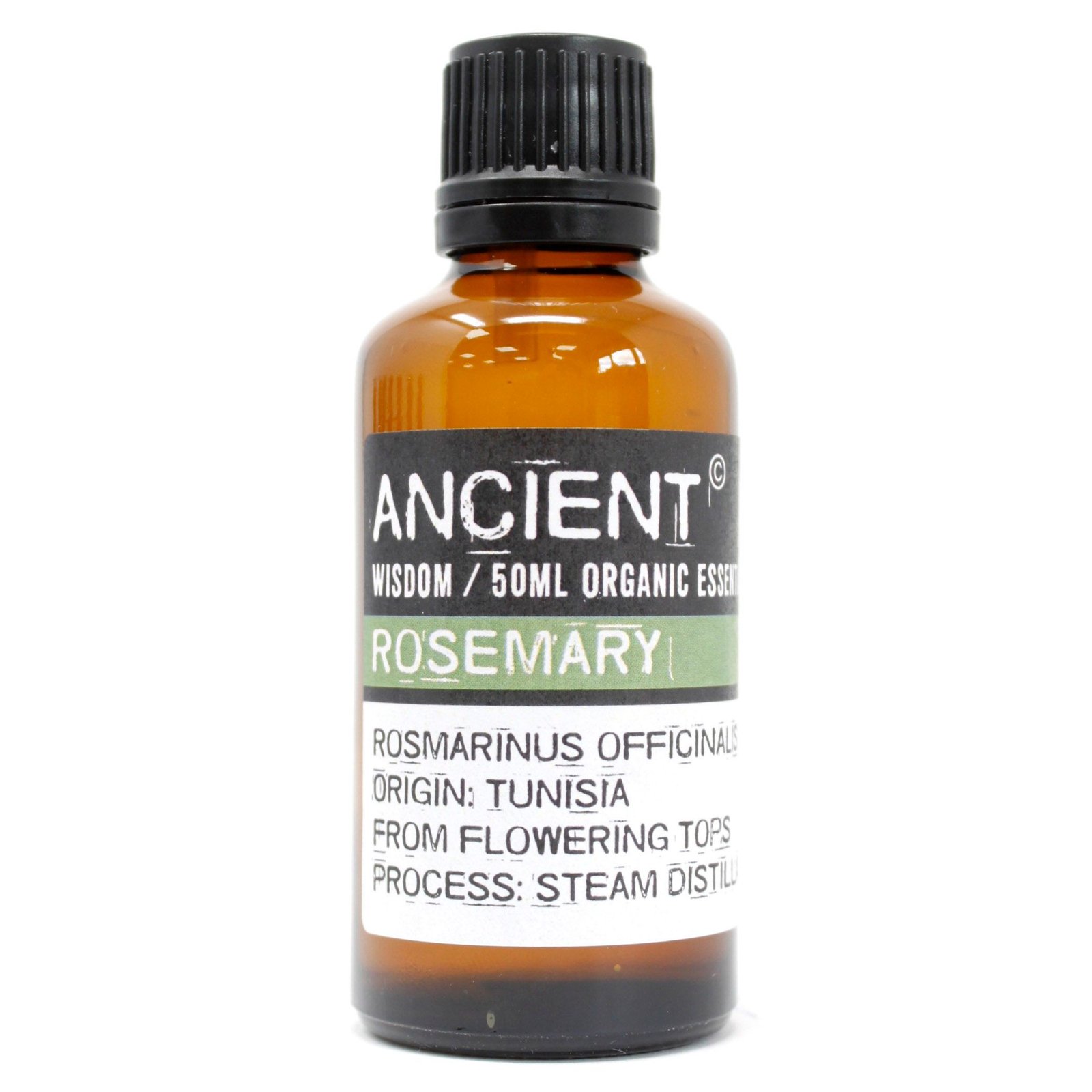 bG9jYWw6Ly9tZWRpYS8xUS80Qy82MFIzMEMxRzZDVks0QzFRLzY4MzJiMTNjLmpwZWc.jpg Ancient Wisdom Rosemary 50ml Organic Essential Oil - Image 1