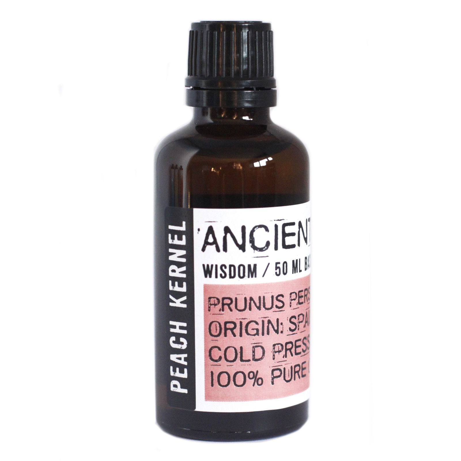 bG9jYWw6Ly9tZWRpYS8xUS9FRC82MFIzMEMxRzY4U0tFRDFRLzc5Y2E3YmI2LmpwZWc.jpg Ancient Wisdom Peach Kernel 50ml Base Oil - Image 1