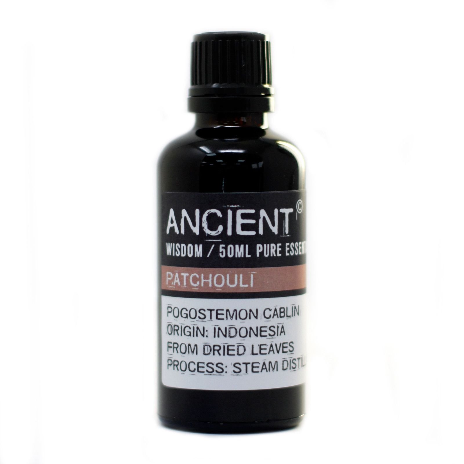 bG9jYWw6Ly9tZWRpYS8xUi84RC82MFIzMEMxRzY0VzM4RDFSL2IzOTI5MmZkLmpwZWc.jpg Ancient Wisdom Patchouli 50ml Pure Essential Oil - Image 1