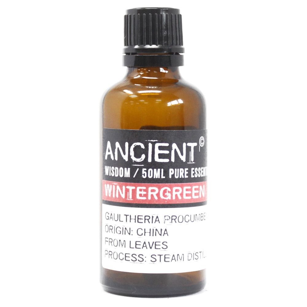 bG9jYWw6Ly9tZWRpYS8xUi9BRC82MFIzMEMxRzZNVjNBRDFSLzVmNWYyNmQ5LmpwZWc.jpg Ancient Wisdom Wintergreen 50ml Pure Essential Oil - Image 1